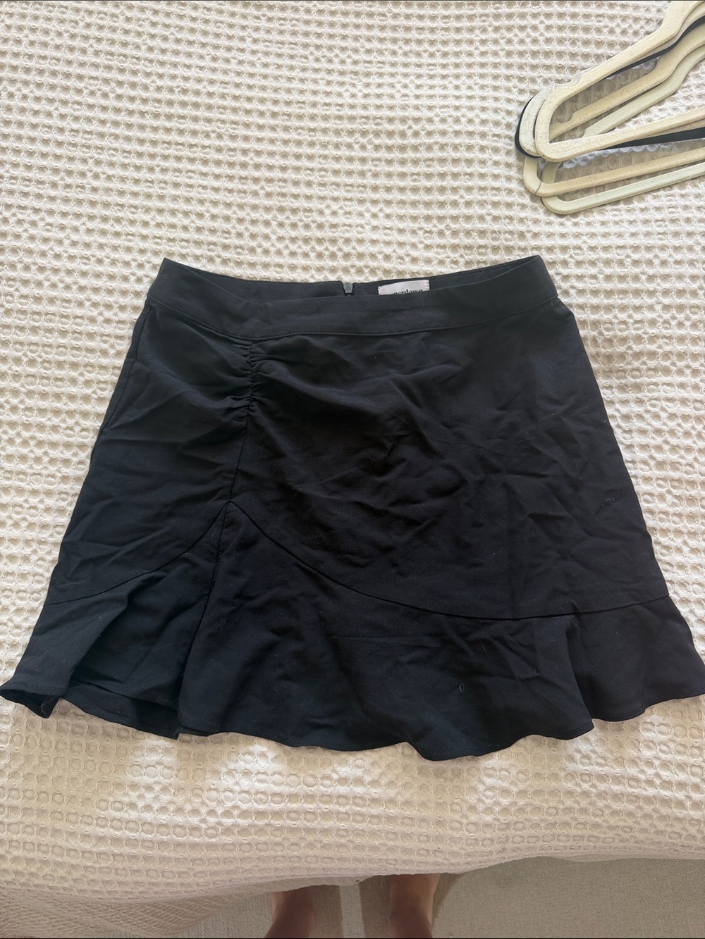 superdown Black Circle Skater Skirt